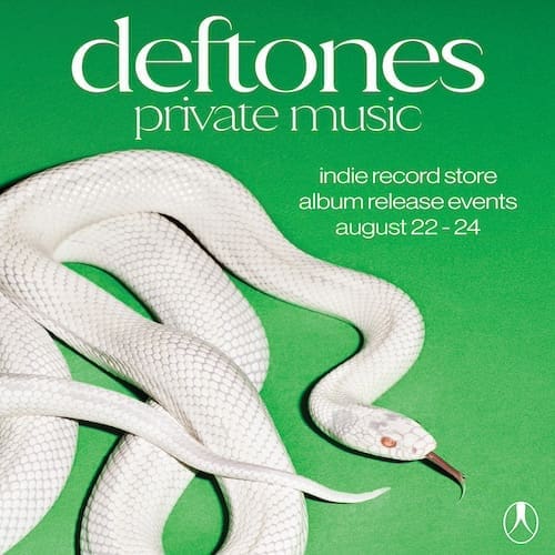 Deftones Album Release/Listening Party @ Dead End Records – 6-8PM